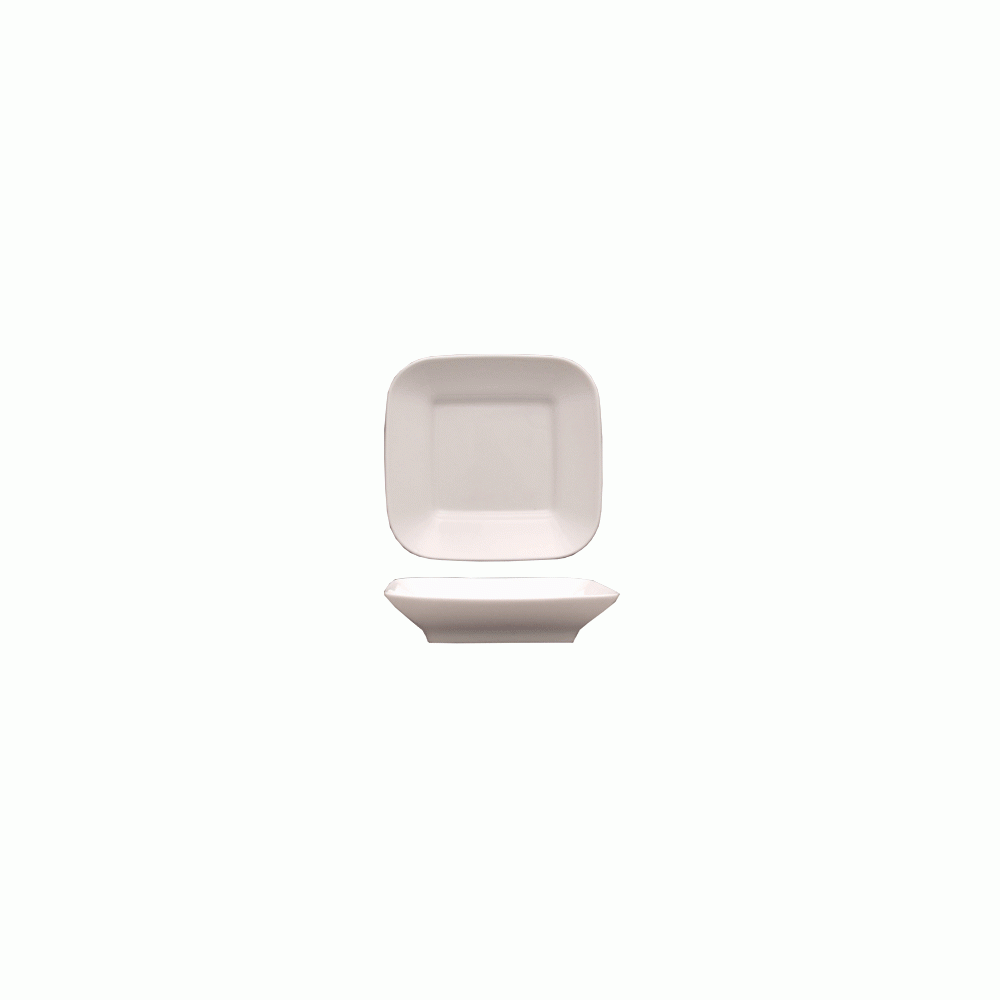 Салатник квадратный ''Rita'', 250 мл, H 3,4 см, L 15 см, W 15 см, фарфор, Lubiana