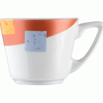 Чашка кофейная ''Zen-Sheer'', 80 мл, D 6 см, L 8,5 см, фарфор, Steelite