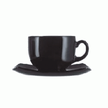 Набор чайных пар «Quadrato» 6 шт, 220 мл, H 8,5 см, L 14,5 см, W 40 см, Arcoroc