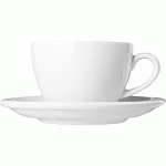 Чашка чайная ''Albergo'', 180 мл, D 9 см, H 7 см, L 12 см, фарфор, Tognana