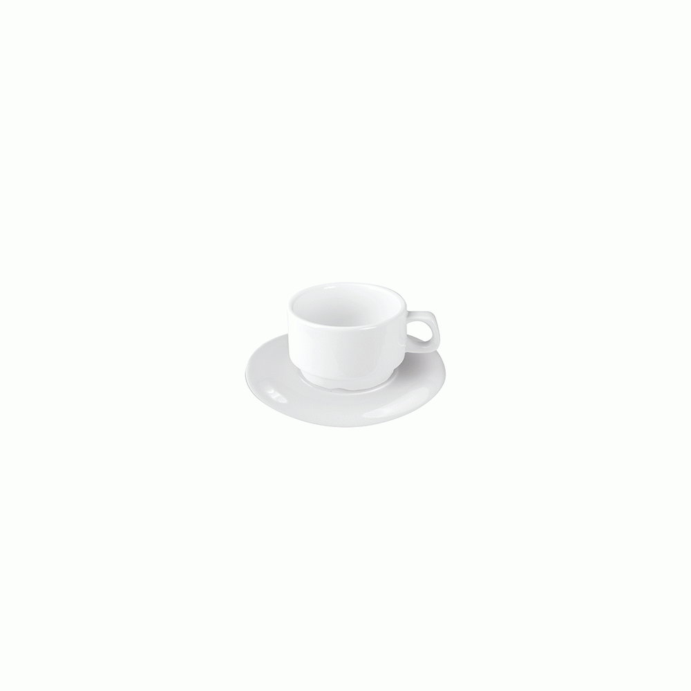Пара чайная ''Kunstwerk'', 250 мл, D 9,5 см, H 8,5 см, фарфор, S-Kunst