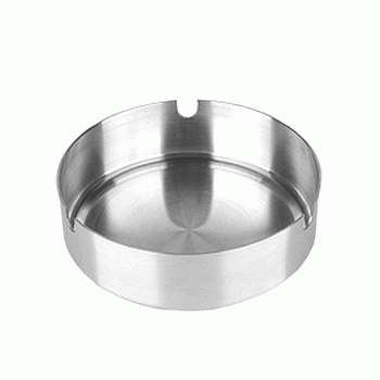 Пепельница, D 10 см, H 2,5 см, сталь, Gastrorag, Индия