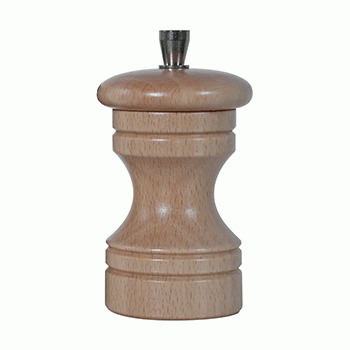 Мельница для соли, D 4,5 см, H 10 см, дерево, сталь, серия Classic New, Marlux
