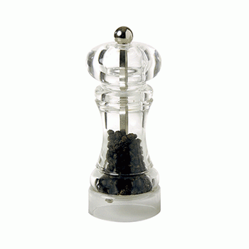 Мельница для перца, H 14 см, акрил, серия Transparent, Marlux