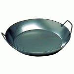 Сковорода для паэльи, D 36 см, H 6,5 см, сталь черная, Noire, MATFER