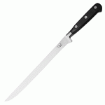 Нож для тонкой нарезки ''Prof Chef'', L 38 см, W 2 см, сталь нержавеющая, пластик, S