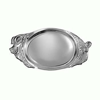 Блюдо для поросенка, H 2 см, L 56 см, W 29 см,  сталь нержавеющая, Stellinox