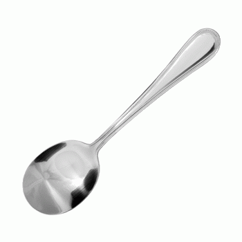 Ложка для салата «Perles», L 20 см, W 0,4 см,  сталь нержавеющая, Eternum