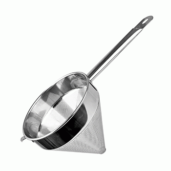 Сито-конус, D 27,4 см, H 28 см, L 5,75 см,  сталь нержавеющая,