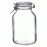 Банка для сыпучих продуктов «Fido», 3 л, D 13,5 см, H 23,5 см,  Bormioli Rocco - Fidenza