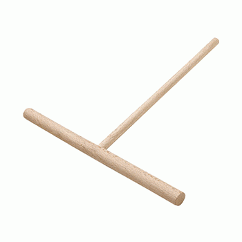 Шпатель круглый для приготовления блинов, L 20 см, W 18 см,  дерево, MATFER