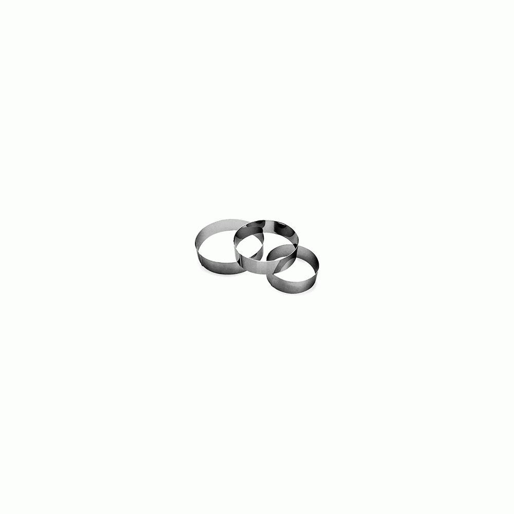 Кольцо кондитерское, D 28 см, H 6 см, сталь нержавеющая, Paderno