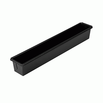 Форма для выпечки багета, H 5 см, L 23 см, W 4,5 см, сталь, антипригарное покрытие, Exopan, MATFER