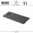 Блюдо BASALT для подачи с выемкой для соусника (кружки), D 5 см, 24.5 x 11.7 см, REVOL
