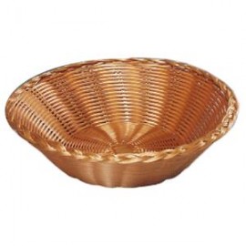 Корзина плетеная для фруктов и выпечки, D 31 см, H 10,5 см, полиротанг, Anton Kesper