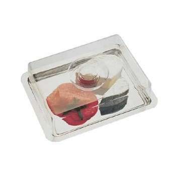 Поднос для сыра с крышкой, H 7 см, L 27 см, W 18 см, APS
