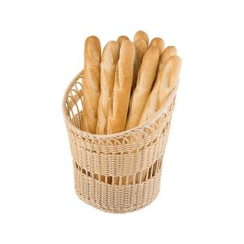 Корзина для багетов, D 35 см, H 42 см, ротанг, APS