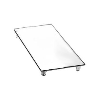Поднос зеркальный на ножках; стекло; H=30, L=530, B=325мм