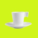 Чашка чайная ''Aroma'', 180 мл, D 7 см, H 7,5 см, L 9,5 см, стекло, Arcoroc