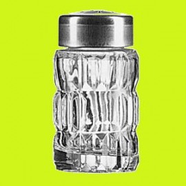 Солонка ''Facette'', 35 мл, D 35 см, H 6,5 см, стекло, металл, Arcoroc