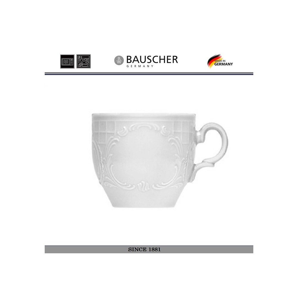 Чашка чайная (кофейная) высокая «Mozart», 260 мл, Bauscher