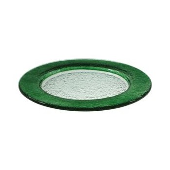 Тарелка мелкая ''Band'', D 26 см, H 2 см, стекло, BDK-GLASS