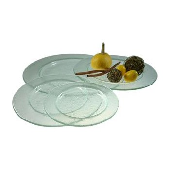 Тарелка мелкая ''Band'', D 26 см, H 2 см, стекло, BDK-GLASS