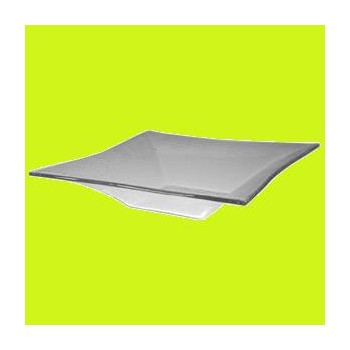 Салатник ''Cubo'', 700 мл, H 4,7 см, L 25,5 см, W 22,5 см, стекло, BDK-GLASS