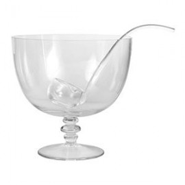 Емкость для пунша с половником ''Insieme'', D 25 см, стекло, Bormioli Luigi
