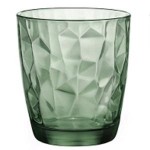 Низкий стакан, 305 мл, D 8,5 см, H 9,3 см, стекло, цвет зеленый, Diamond, Bormioli Rocco - Fidenza