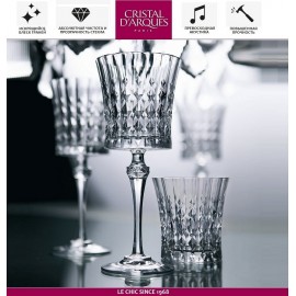 Стакан Lady Diamond для виски, 270 мл, Cristal D'arques