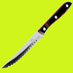 Нож для стейка, L 22 см, лезвие 11 см, сталь, Eternum