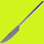 Нож столовый «Сапорро»; сталь нерж.; L=210/93, B=5мм; металлич.
