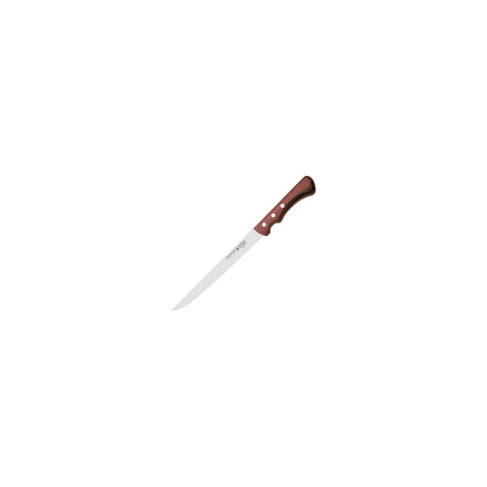 Нож для тонкой нарезки «Cuisinier», L 31 см, W 2 см,  сталь нержавеющая, дерево, Felix