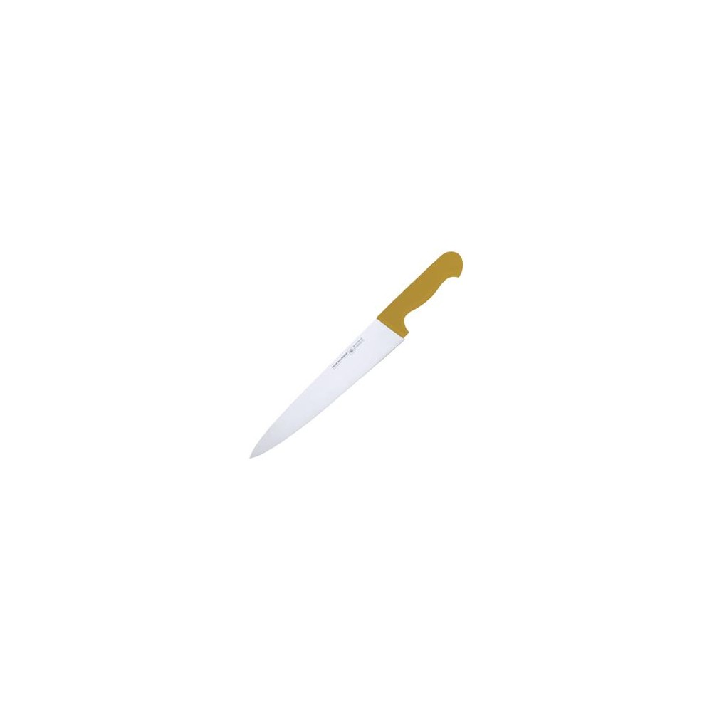 Нож поварской желтая ручка«Clasico Color», L 25,5 см, W 4 см,  сталь нержавеющая, Felix