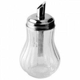Сахарница-дозатор, 180 мл, D 4,5 см, H 13 см, W 6 см, сталь нержавеющая, стекло, Fenghua Сахарница-дозатор, 180 мл, D 4,5 см, H 13 см, W 6 см, сталь нержавеющая, стекло, Fenghua