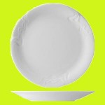 Тарелка мелкая обеденная «Melodie», D 25 см, H 2,3 см, фарфор столовый, G.Benedikt