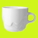 Чашка кофейная «Melodie», 170 мл, D 7 см, H 6,5 см, W 10 см, фарфор столовый, G.Benedikt