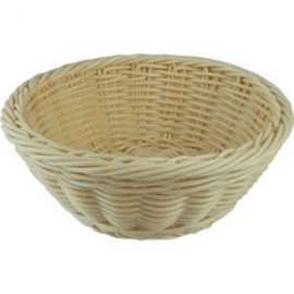 Корзина для хлеба, D 19 см, H 7 см, полиротанг, GSK