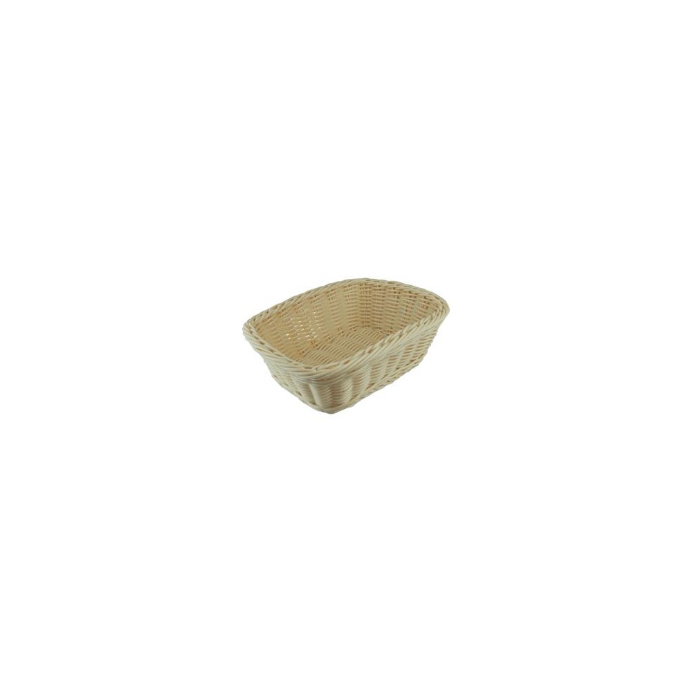 Корзина для хлеба прямоугольная, H 8,5 см, L 23,5 см, W 20 см, полиротанг, GSK