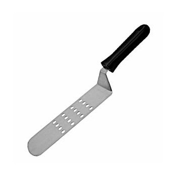 Лопатка для гамбургеров перфорированная, L 37 см, W 7 см, сталь нержавеющая, ILSA