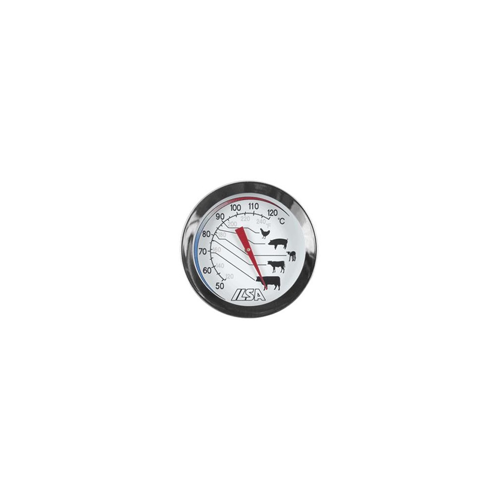 Термометр для мяса, (от +50 до +120 С) L 11,5 см, D 5 см, ILSA