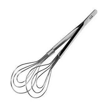 Щипцы-венчик, L 32 см,  сталь нержавеющая, ILSA
