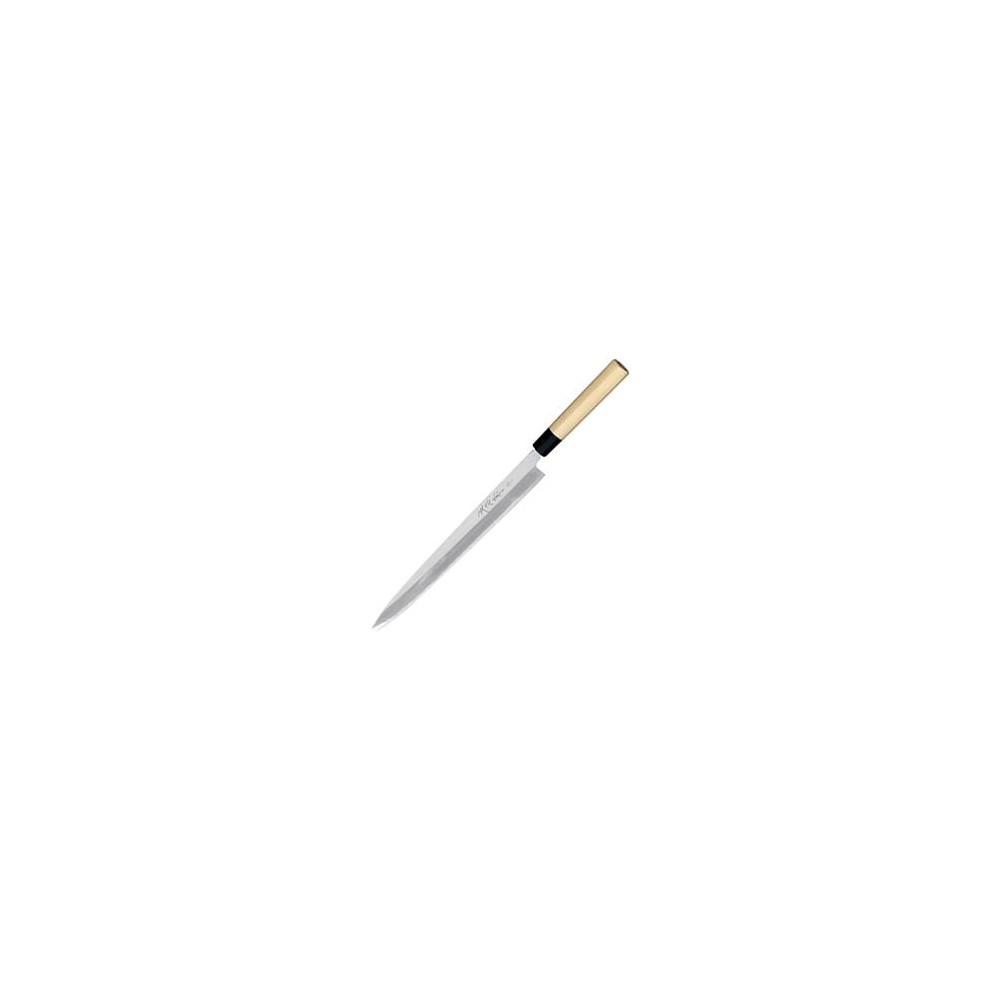 Нож янагиба для суши, сашими, H 23 см, L 55,3 см, W 32 см, сталь, дерево, Kasum