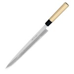 Нож янагиба для суши, сашими, H 23 см, L 55,3 см, W 32 см, сталь, дерево, Kasum