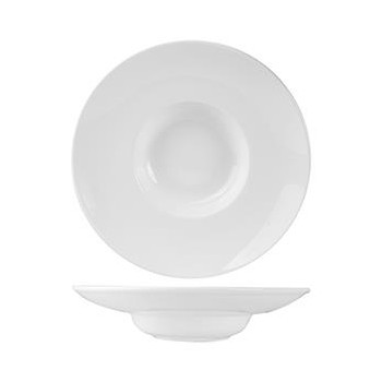 Тарелка глубокая «Кунстверк»; фарфор; 80мл; D=160/65, H=35мм; белый