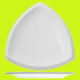 Тарелка треугольная ''Kunstwerk'', L 26 см, W 26 см, KunstWerk