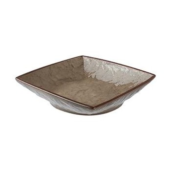 Салатник квадратный ''Kunstwerk'', 550 мл, H 4 см, L 22,5 см, W 22,5 см, керамика, KunstWerk