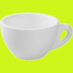 Чашка чайная ''Kunstwerk'', 210 мл, D 9,5 см, H 5,3 см, L 11,5 см, KunstWerk