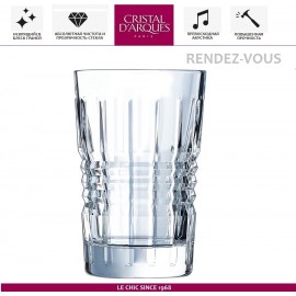 Высокий стакан Rendez-Vous, 280 мл, Cristal D'arques